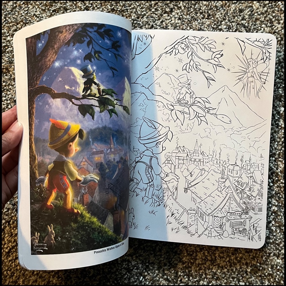 ✨ HP ✨ Disney Dreams Collection (Advanced/Adult) Coloring Book by... - Picture 6 of 12